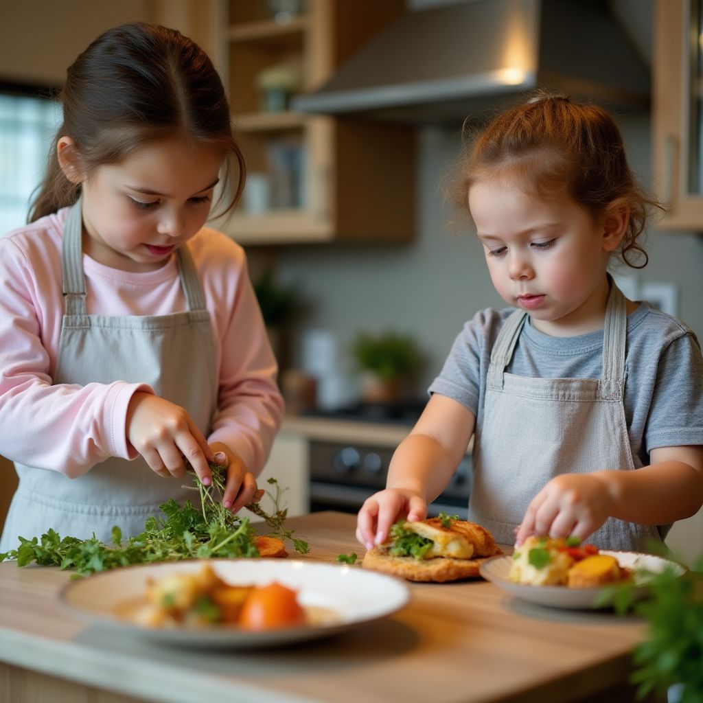 Cooking classes for children learning Australian food preparation